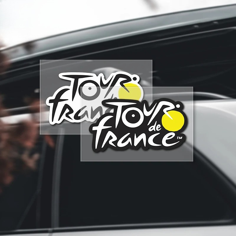 Mountain Biking France - ملصق شعار تور دو فرانس للدراجات