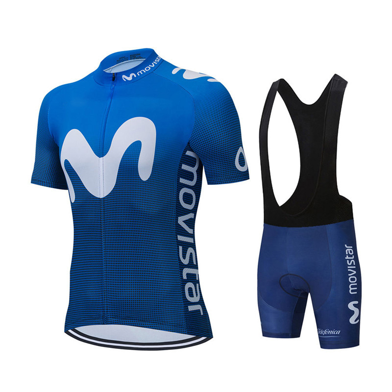 Mountain Biking Jersey - جديد الصيف Movistar فريق الدراجات جيرسي