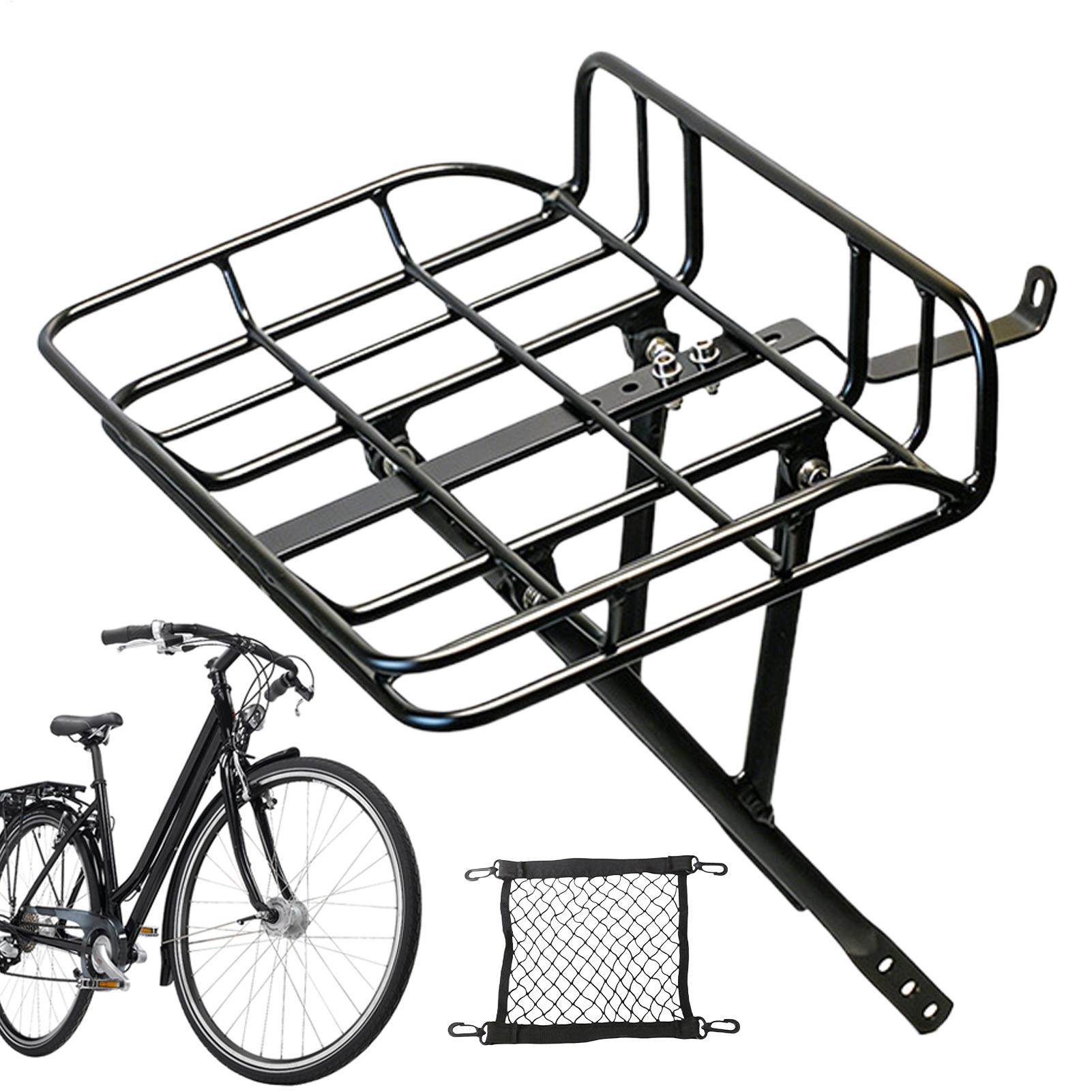 Mountain Biking Shop - سلة دراجة أمامية سريعة الفك، سلة