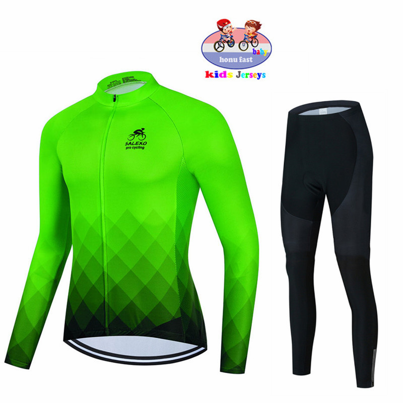 Mountain Biking Jersey - 2026 ربيع الخريف الفتيان تنفس طفل