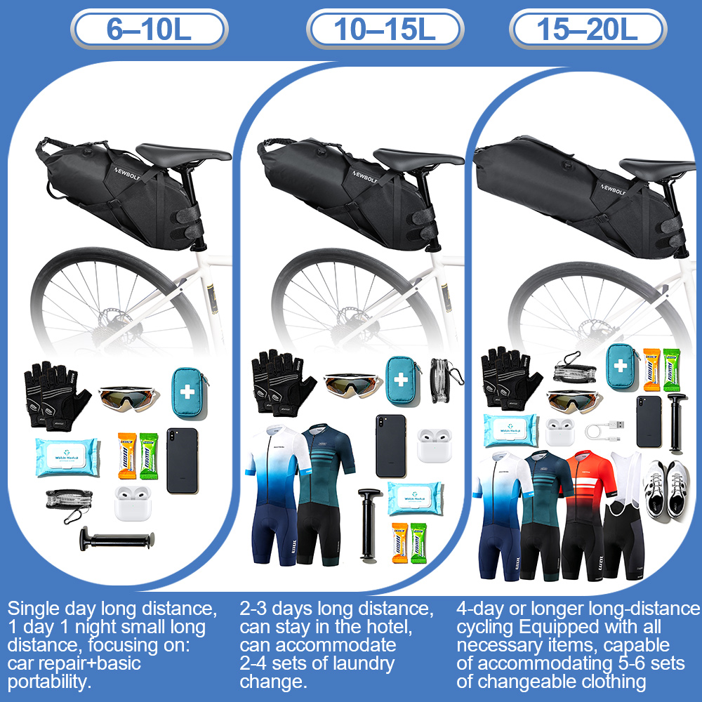 حقيبة دراجة NEWBOLER محسنة بسع - مراجعة Mountain Biking Waist Pack وسعره