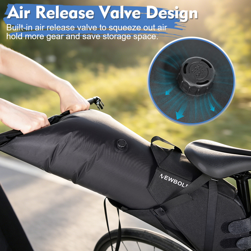 حقيبة دراجة NEWBOLER محسنة بسع - مراجعة Mountain Biking Waist Pack وسعره