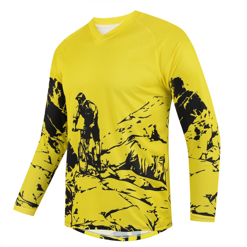 قميص رياضي طويل الأكمام للرجال - مراجعة Mountain Biking Shop وسعره