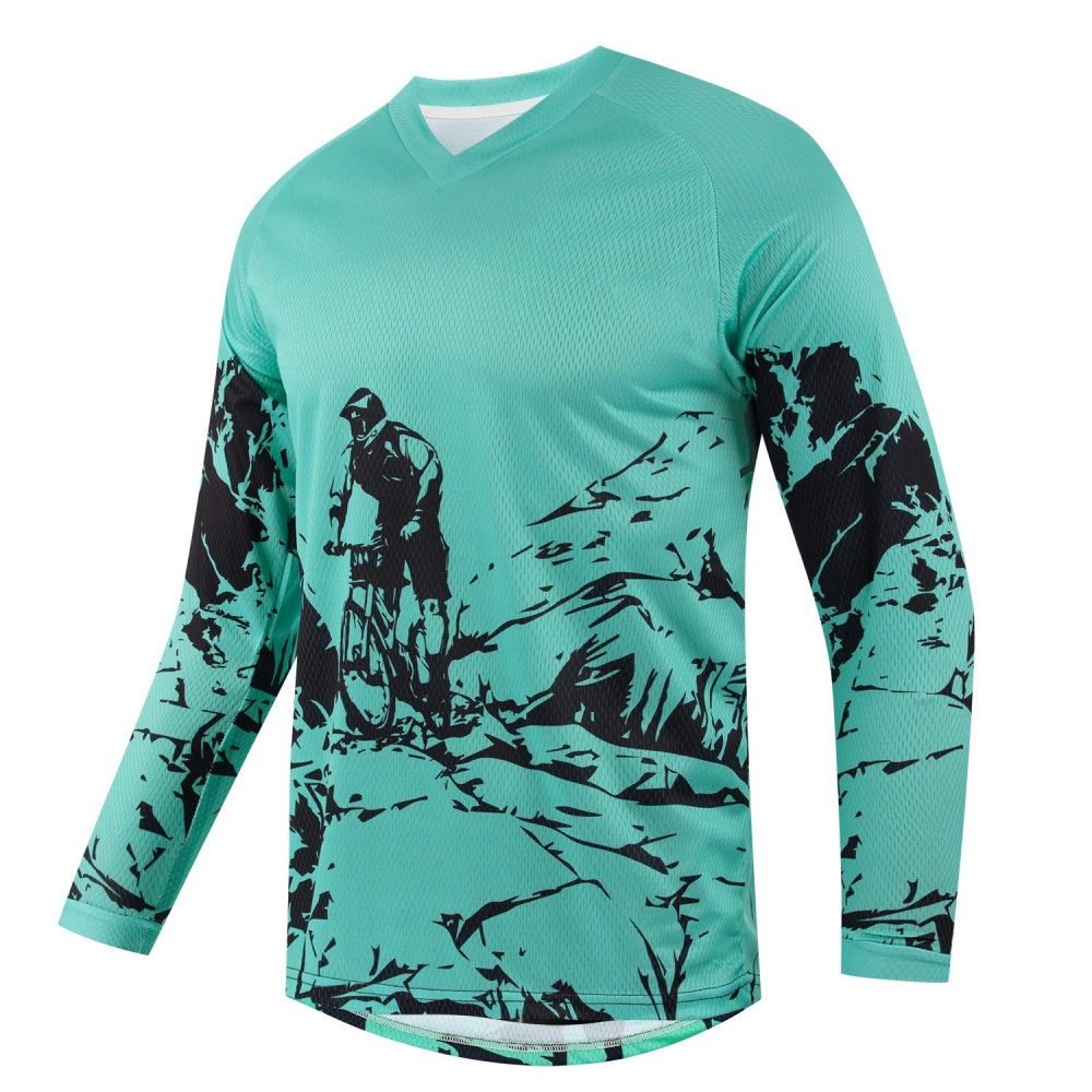 قميص رياضي طويل الأكمام للرجال - مراجعة Mountain Biking Shop وسعره