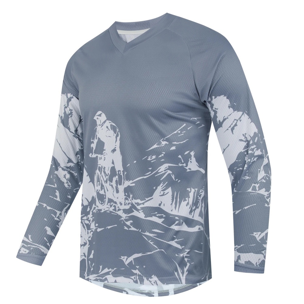 قميص رياضي طويل الأكمام للرجال - مراجعة Mountain Biking Shop وسعره