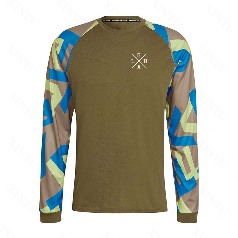 قميص رجالي للدراجات النارية بأ - مراجعة Mountain Biking Jersey وسعره