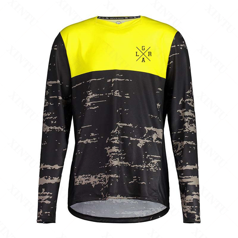 قميص رجالي للدراجات النارية بأ - مراجعة Mountain Biking Jersey وسعره