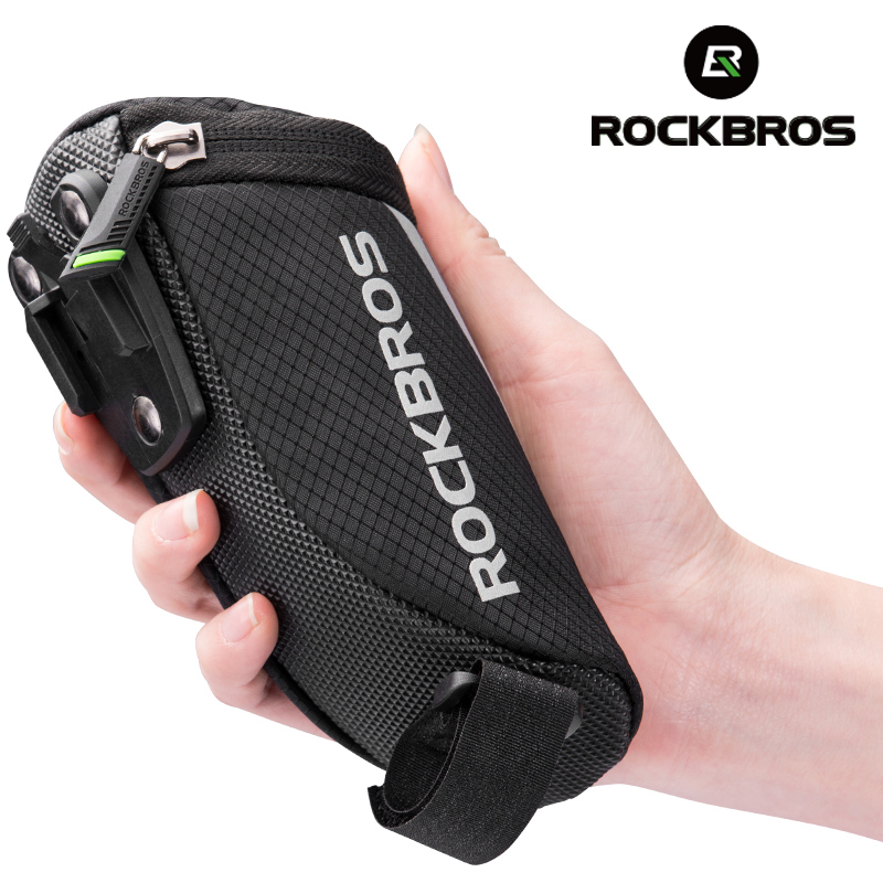 ROCKBROS حقيبة الدراجة المحمول - مراجعة Mountain Biking Waist Pack وسعره