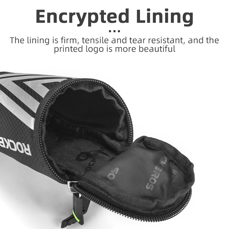 ROCKBROS حقيبة الدراجة المحمول - مراجعة Mountain Biking Waist Pack وسعره