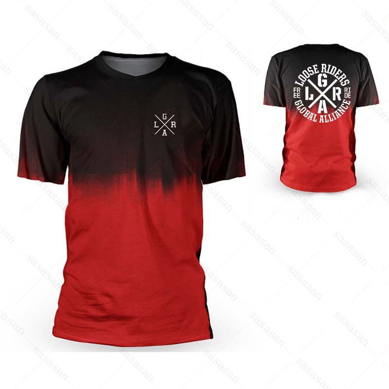 موتوكروس فضفاضة الدراجين قصيرة - مراجعة Mountain Biking Jersey وسعره