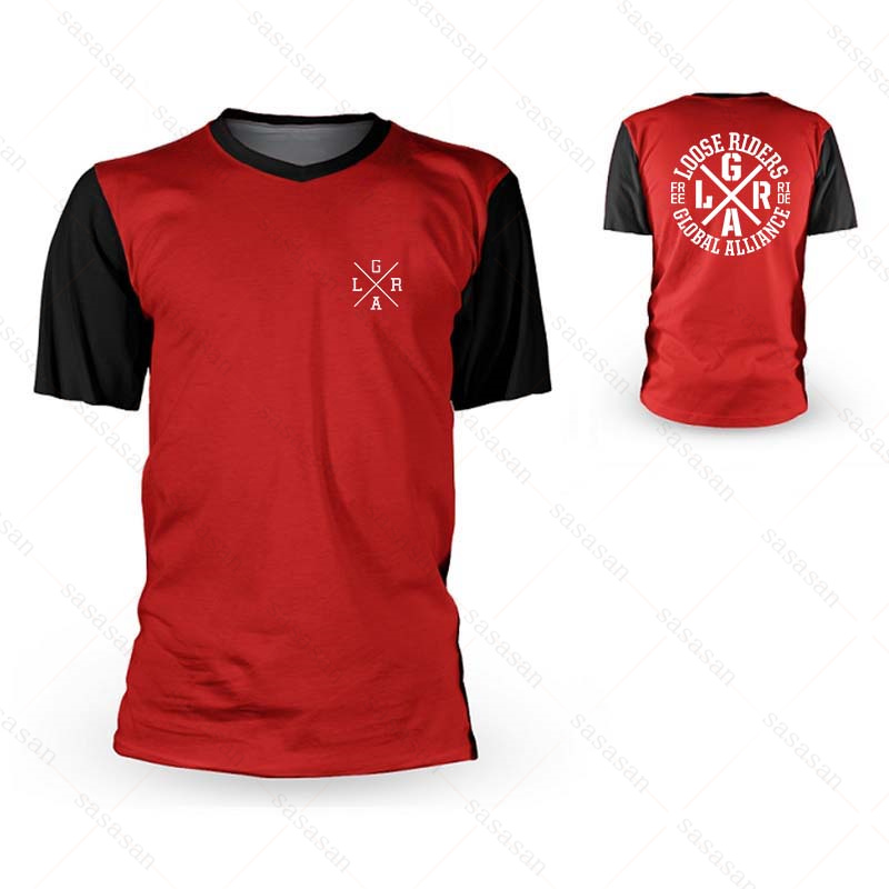 موتوكروس فضفاضة الدراجين قصيرة - مراجعة Mountain Biking Jersey وسعره