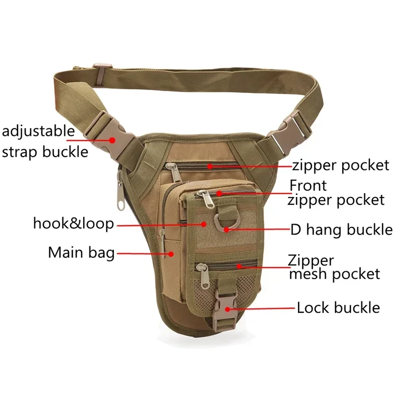 حقيبة التكتيكية القتالية اطلاق - مراجعة Mountain Biking Waist Pack وسعره