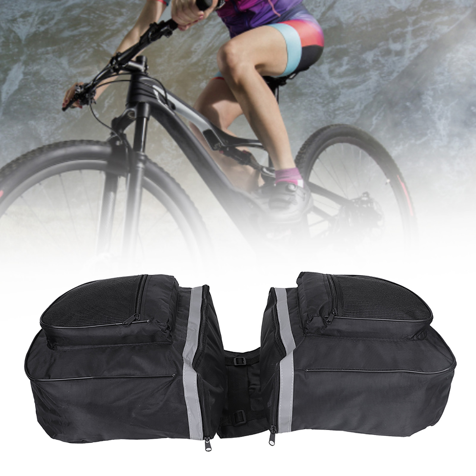 رف دراجات للطرق الجبلية ، حامل - مراجعة Mountain Biking Waist Pack وسعره